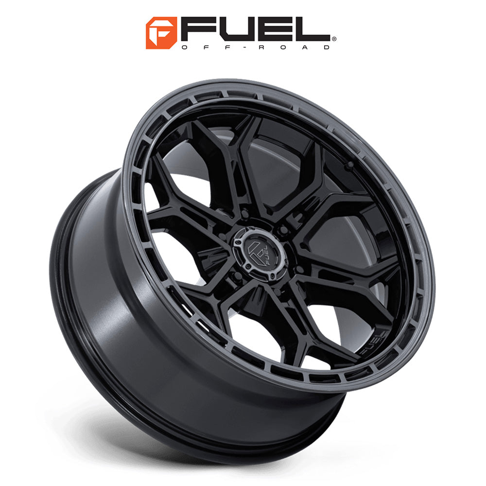 トヨタ ランドクルーザー用 フューエル ヒーゼン 20x9J ET 20 フロント、リア グロスブラック グロスガンメタルリップ ホイール４本セット　Fuel HEATHEN 20X9 6X5.5 106 +20 G-BLK GM-LP (消費税、送料込み)