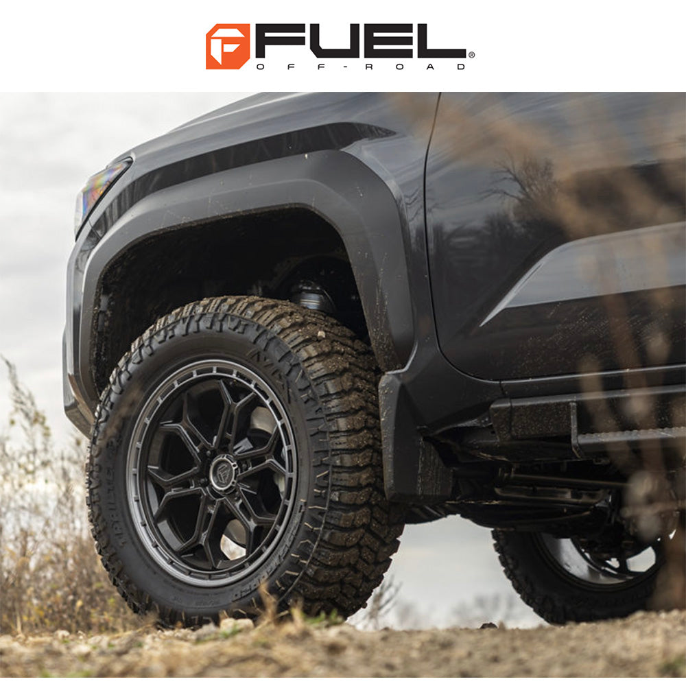 トヨタ ランドクルーザー用 フューエル ヒーゼン 20x9J ET 20 フロント、リア グロスブラック グロスガンメタルリップ ホイール４本セット　Fuel HEATHEN 20X9 6X5.5 106 +20 G-BLK GM-LP (消費税、送料込み)