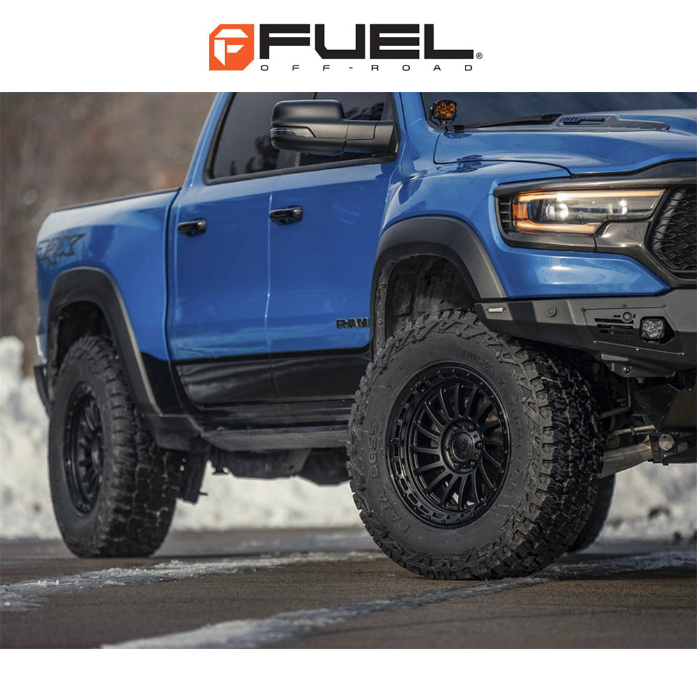 トヨタ ランドクルーザー用 フューエル ハボック 20x9J ET 20 フロント、リア マットブラックグロスブラックリップ ホイール４本セット　Fuel HAVOC 20X9 6X5.5 106 +20 M-BLK-GB-LP (消費税、送料込み)