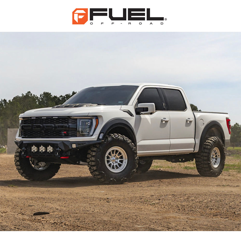 トヨタ ランドクルーザー用 フューエル スパー 17x8.5J ET 25 フロント、リア グロスシルバー マシーンドフェイス ホイール４本セット　Fuel SPUR 17X8.5 6X5.5 106 +25 G-SLV-MCH-FC (消費税、送料込み)