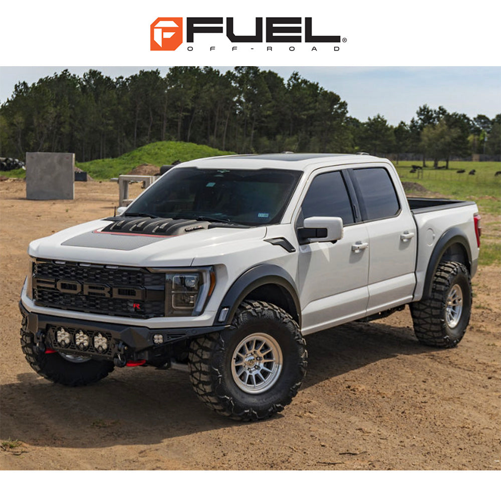 トヨタ ランドクルーザー用 フューエル スパー 17x8.5J ET 25 フロント、リア グロスシルバー マシーンドフェイス ホイール４本セット　Fuel SPUR 17X8.5 6X5.5 106 +25 G-SLV-MCH-FC (消費税、送料込み)