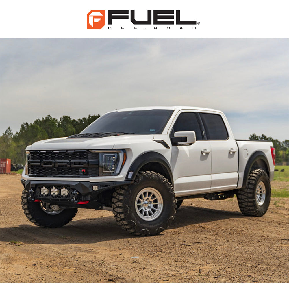 トヨタ ランドクルーザー用 フューエル スパー 17x8.5J ET 25 フロント、リア グロスシルバー マシーンドフェイス ホイール４本セット　Fuel SPUR 17X8.5 6X5.5 106 +25 G-SLV-MCH-FC (消費税、送料込み)