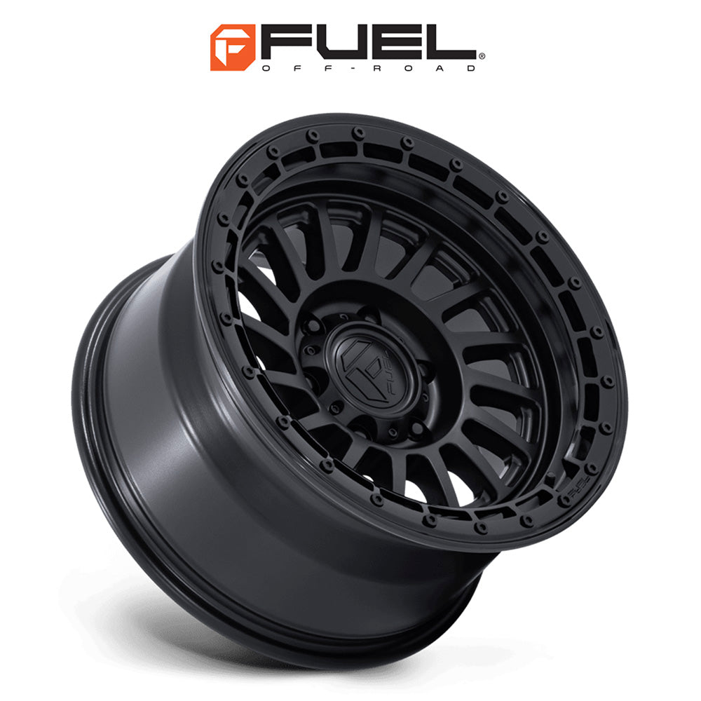 トヨタ ランドクルーザー用 フューエル ハボック 20x9J ET 20 フロント、リア マットブラックグロスブラックリップ ホイール４本セット　Fuel HAVOC 20X9 6X5.5 106 +20 M-BLK-GB-LP (消費税、送料込み)