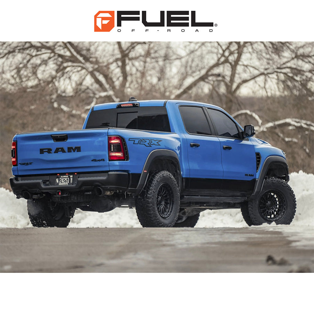 トヨタ ランドクルーザー用 フューエル ハボック 20x9J ET 20 フロント、リア マットブラックグロスブラックリップ ホイール４本セット　Fuel HAVOC 20X9 6X5.5 106 +20 M-BLK-GB-LP (消費税、送料込み)