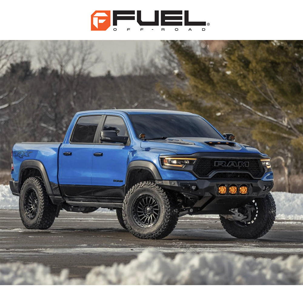 トヨタ ランドクルーザー用 フューエル ハボック 20x9J ET 20 フロント、リア マットブラックグロスブラックリップ ホイール４本セット　Fuel HAVOC 20X9 6X5.5 106 +20 M-BLK-GB-LP (消費税、送料込み)