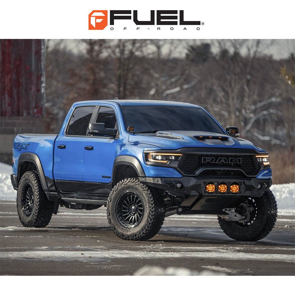 トヨタ ランドクルーザー用 フューエル ハボック 20x9J ET 20 フロント、リア マットブラックグロスブラックリップ ホイール４本セット　Fuel HAVOC 20X9 6X5.5 106 +20 M-BLK-GB-LP (消費税、送料込み)