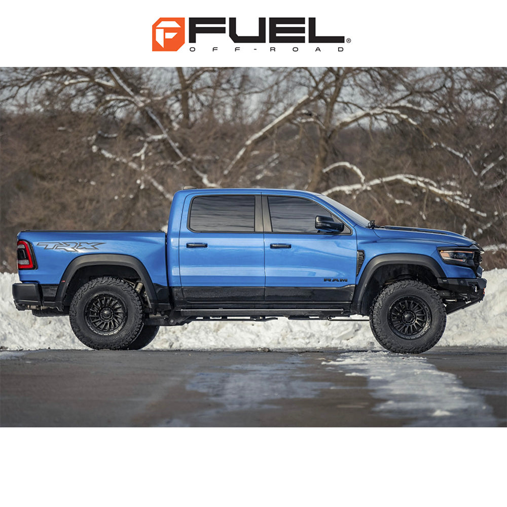 トヨタ ランドクルーザー用 フューエル ハボック 20x9J ET 20 フロント、リア マットブラックグロスブラックリップ ホイール４本セット　Fuel HAVOC 20X9 6X5.5 106 +20 M-BLK-GB-LP (消費税、送料込み)