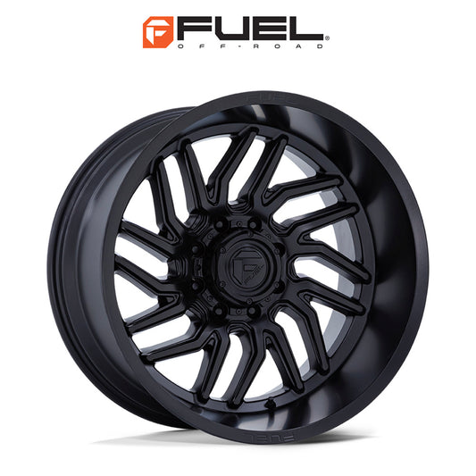トヨタ ランドクルーザー用 フューエル ハリケーン 20x9J ET 20 フロント、リア ブラックアウト ホイール４本セット　Fuel HURRICANE 20X9 6X5.5 106 +20 BLK-OUT (消費税、送料込み)