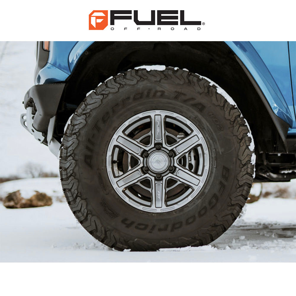 トヨタ ランドクルーザー用 フューエル ギャンビット 17x8.5J ET 25 フロント、リア プラチナム フリーフォームホイール４本セット　Fuel GAMBIT 17X8.5 6X5.5 106 +25 PLTNM (消費税、送料込み)