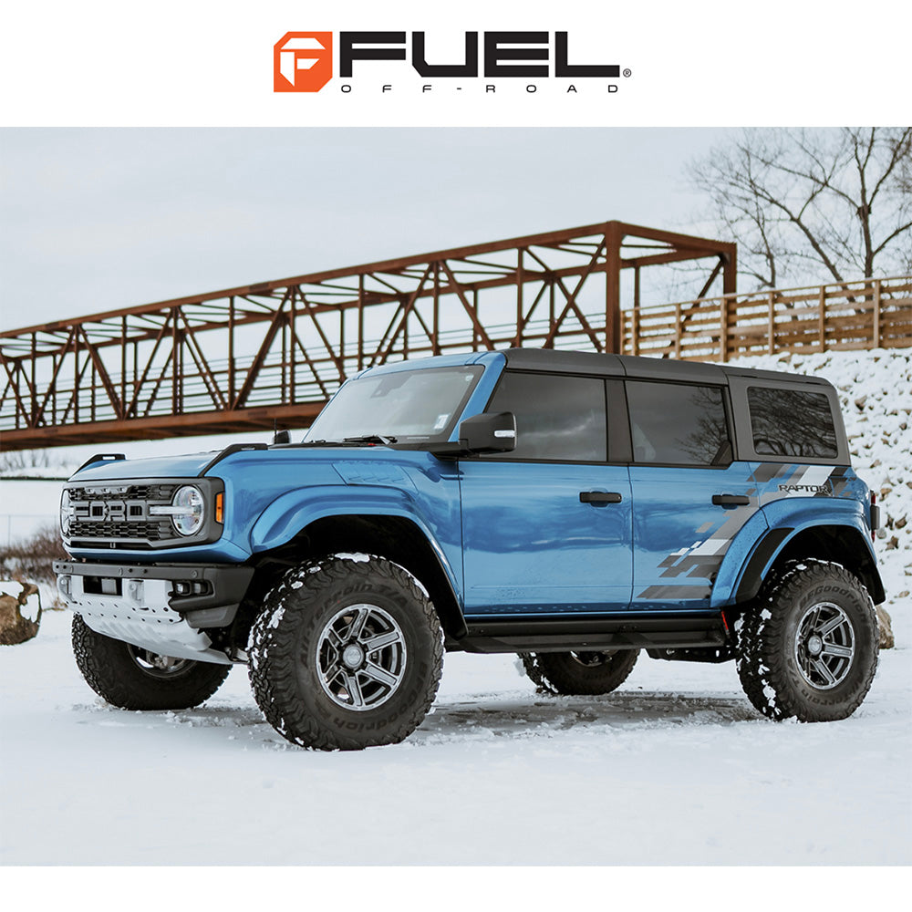 トヨタ ランドクルーザー用 フューエル ギャンビット 17x8.5J ET 25 フロント、リア プラチナム フリーフォームホイール４本セット　Fuel GAMBIT 17X8.5 6X5.5 106 +25 PLTNM (消費税、送料込み)