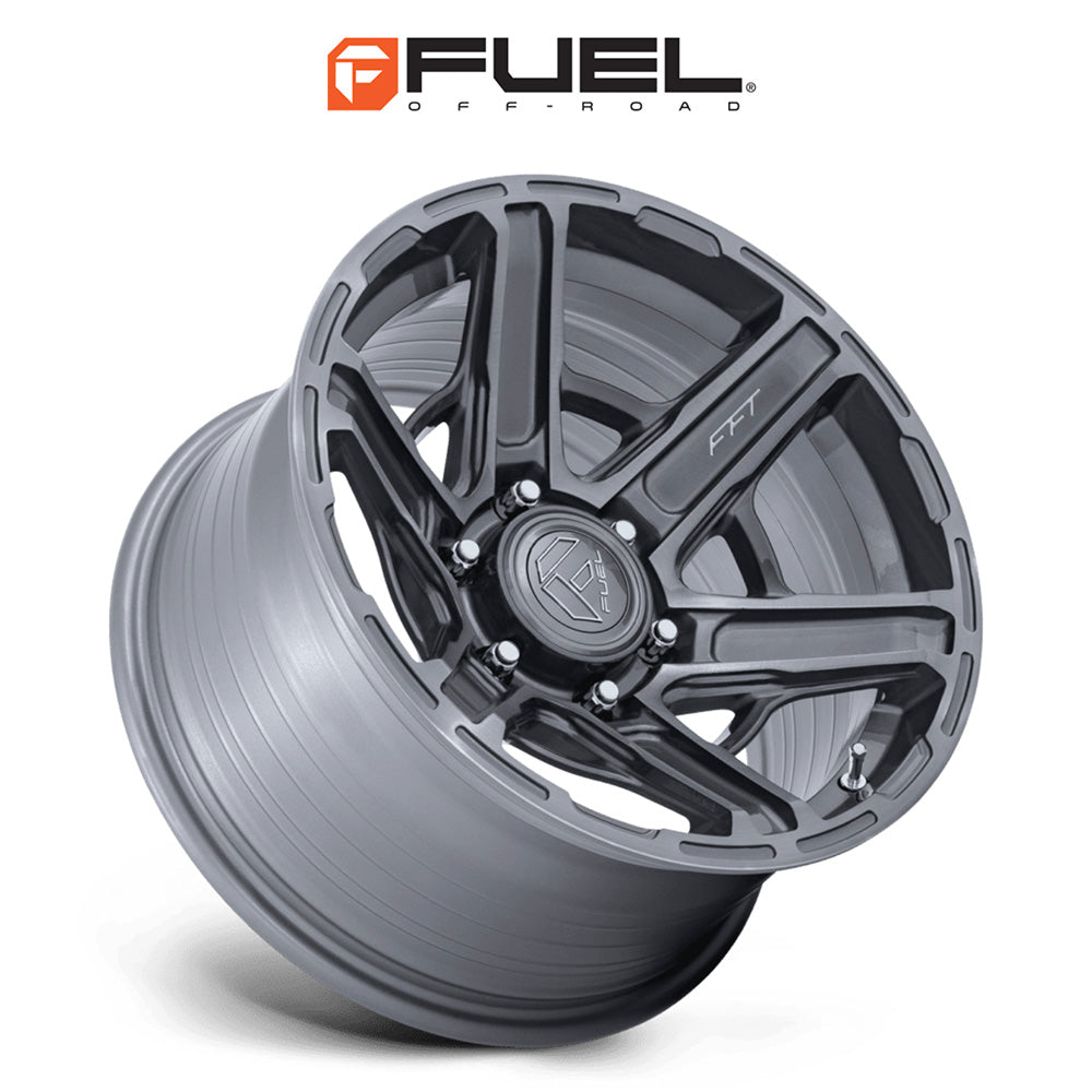トヨタ ランドクルーザー用 フューエル ギャンビット 17x8.5J ET 25 フロント、リア プラチナム フリーフォームホイール４本セット　Fuel GAMBIT 17X8.5 6X5.5 106 +25 PLTNM (消費税、送料込み)
