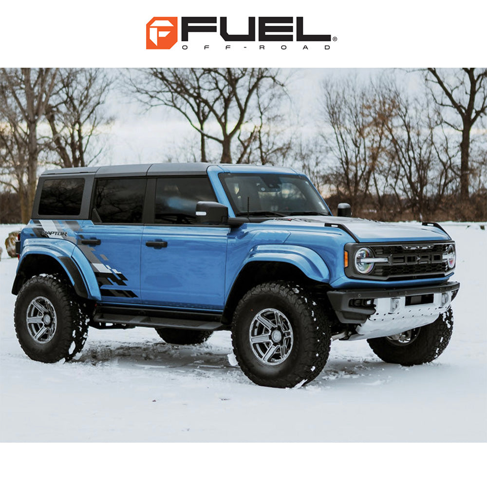 トヨタ ランドクルーザー用 フューエル ギャンビット 17x8.5J ET 25 フロント、リア プラチナム フリーフォームホイール４本セット　Fuel GAMBIT 17X8.5 6X5.5 106 +25 PLTNM (消費税、送料込み)