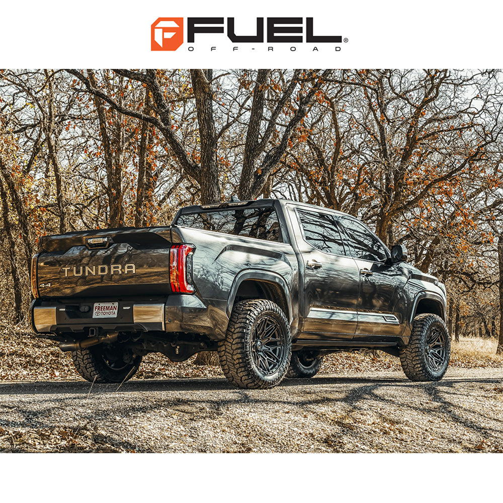 トヨタ ランドクルーザー用 フューエル インジェクター 20x9J ET 20 フロント、リア マットブラック ホイール４本セット　Fuel INJECTOR 20X9 6X5.5 106 +20 M-BLK (消費税、送料込み)