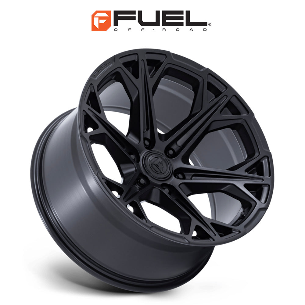 トヨタ ランドクルーザー用  フューエル ハンマーヘッド 20x9J ET 20 フロント、リア ブラックアウト ホイール４本セット　Fuel HAMMERHEAD 20X9 6X5.5 106 +20 BLK-OUT (消費税、送料込み)
