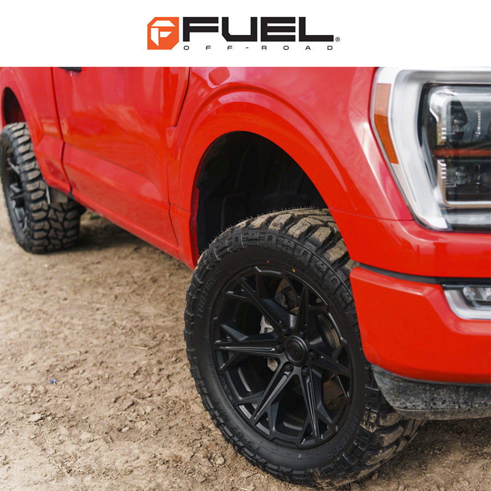 トヨタ ランドクルーザー用  フューエル ハンマーヘッド 20x9J ET 20 フロント、リア ブラックアウト ホイール４本セット　Fuel HAMMERHEAD 20X9 6X5.5 106 +20 BLK-OUT (消費税、送料込み)