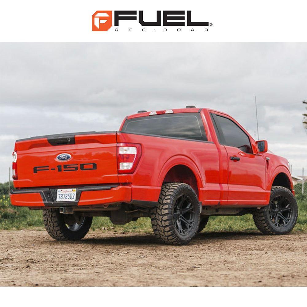 トヨタ ランドクルーザー用  フューエル ハンマーヘッド 20x9J ET 20 フロント、リア ブラックアウト ホイール４本セット　Fuel HAMMERHEAD 20X9 6X5.5 106 +20 BLK-OUT (消費税、送料込み)