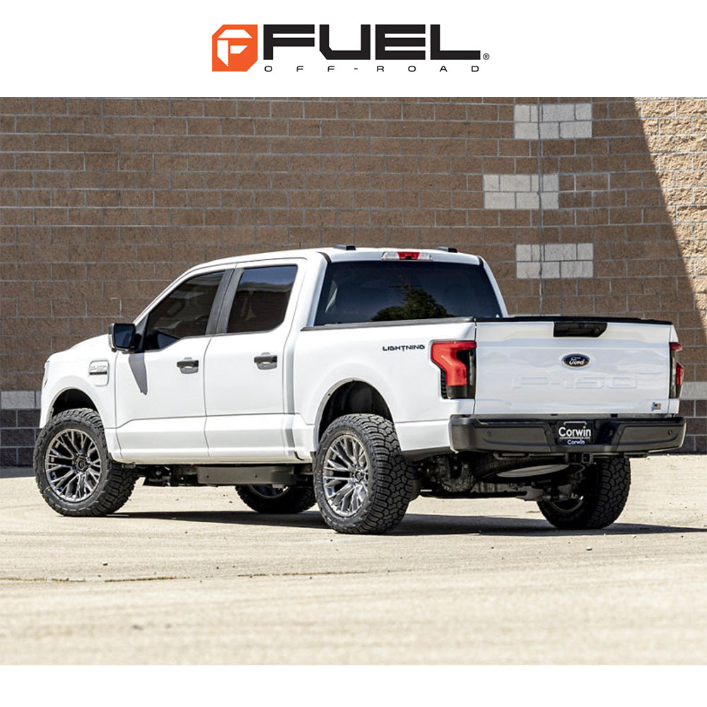 トヨタ ランドクルーザー用 フューエル リーバー 20x9J ET 20 フロント、リア マットガンメタル ホイール４本セット　Fuel REBAR 20X9 6X5.5 106 GD +20 (消費税、送料込み)