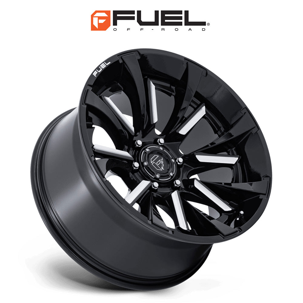 トヨタ ランドクルーザー用 フューエル タントラム 20x9J ET 20 フロント、リア グロスブラックミルド ホイール４本セット　Fuel TANTRUM 20X9 6X5.5 106 +20 G-BLK-MILL (消費税、送料込み)