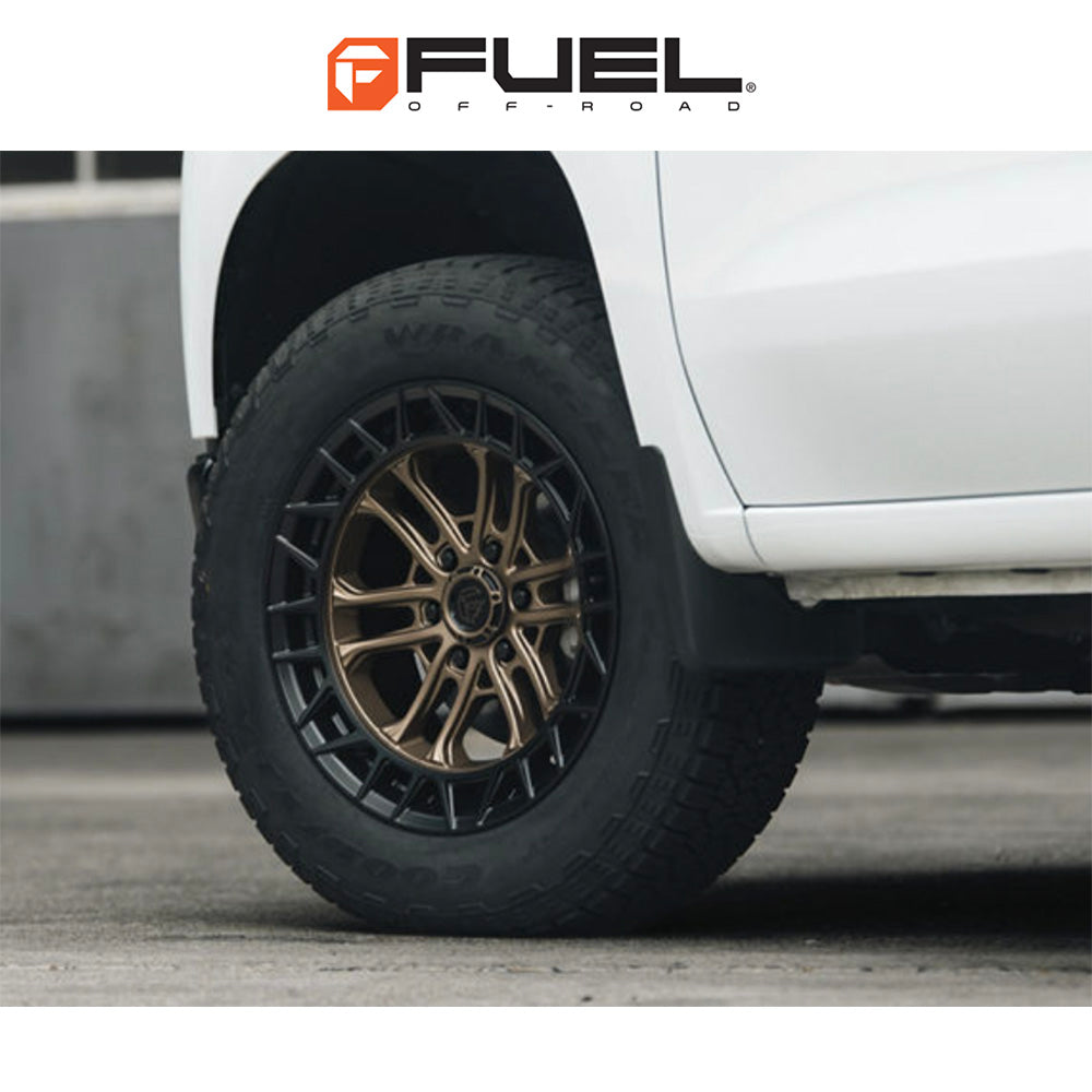 トヨタ ランドクルーザー用 フューエル セルシウス 20x9J ET 20 フロント、リア マットブロンズ/グロスブラックリップ ホイール４本セット　Fuel CELSIUS 20X9 6X5.5 106 +20 M-BRNZ BLK-LP (消費税、送料込み)