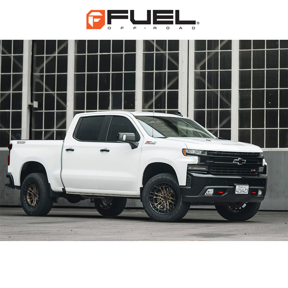 トヨタ ランドクルーザー用 フューエル セルシウス 20x9J ET 20 フロント、リア マットブロンズ/グロスブラックリップ ホイール４本セット　Fuel CELSIUS 20X9 6X5.5 106 +20 M-BRNZ BLK-LP (消費税、送料込み)