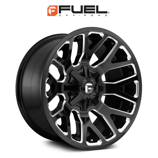 トヨタ ランドクルーザー用 フューエル ウォーリアー 20x9J ET 20 フロント、リア グロスブラックミルド ホイール４本セット　Fuel WARRIOR 20X9 6X135/5.5 106.1 NBL +20 (消費税、送料込み)