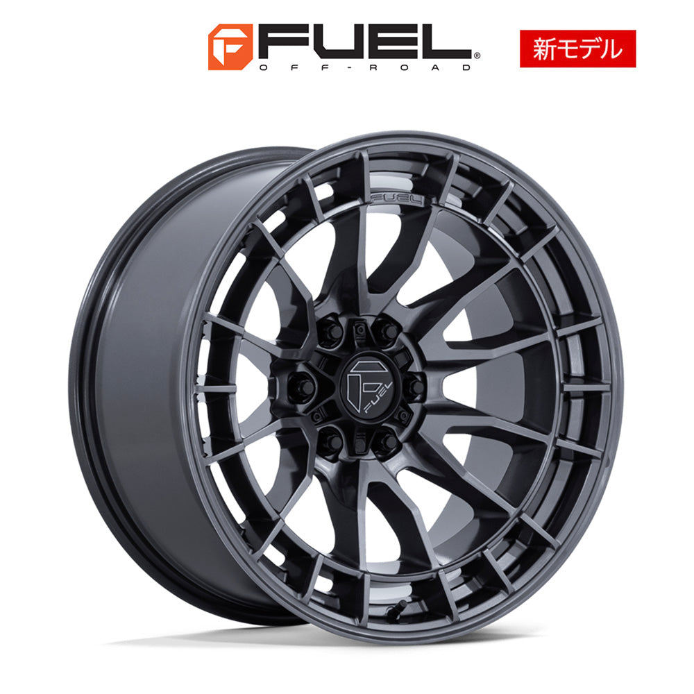 トヨタ ランドクルーザー用 フューエル レボルト 20x9J ET 20 フロント、リア グロスガンメタル リップ ホイール４本セット　Fuel REVOLT 20X9 6X5.5 106 +20 G-GNMTL (消費税、送料込み)