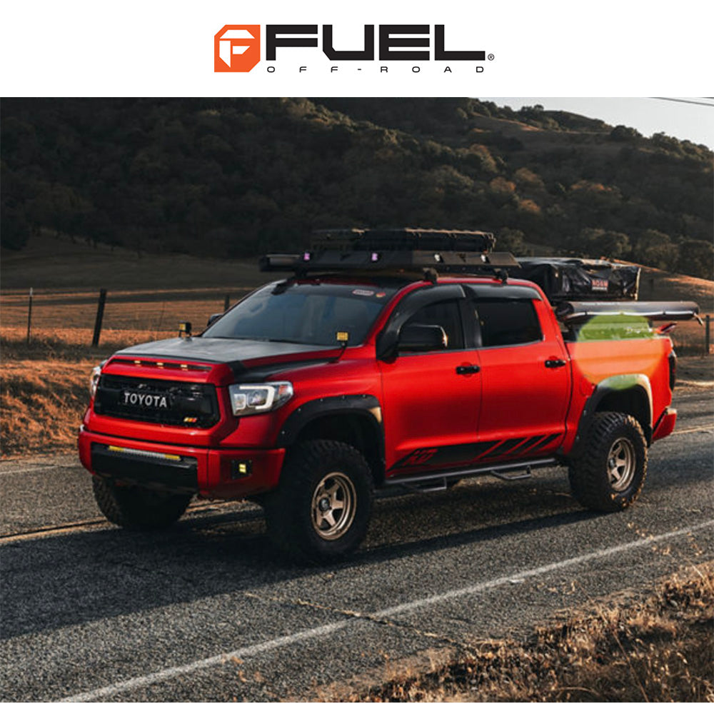 トヨタ ランドクルーザー用 フューエル ショック 17x9J ET 20 フロント、リア マットブロンズ ホイール４本セット　Fuel SHOK 17X9 6X5.5 106.1 ZD +20 (消費税、送料込み)