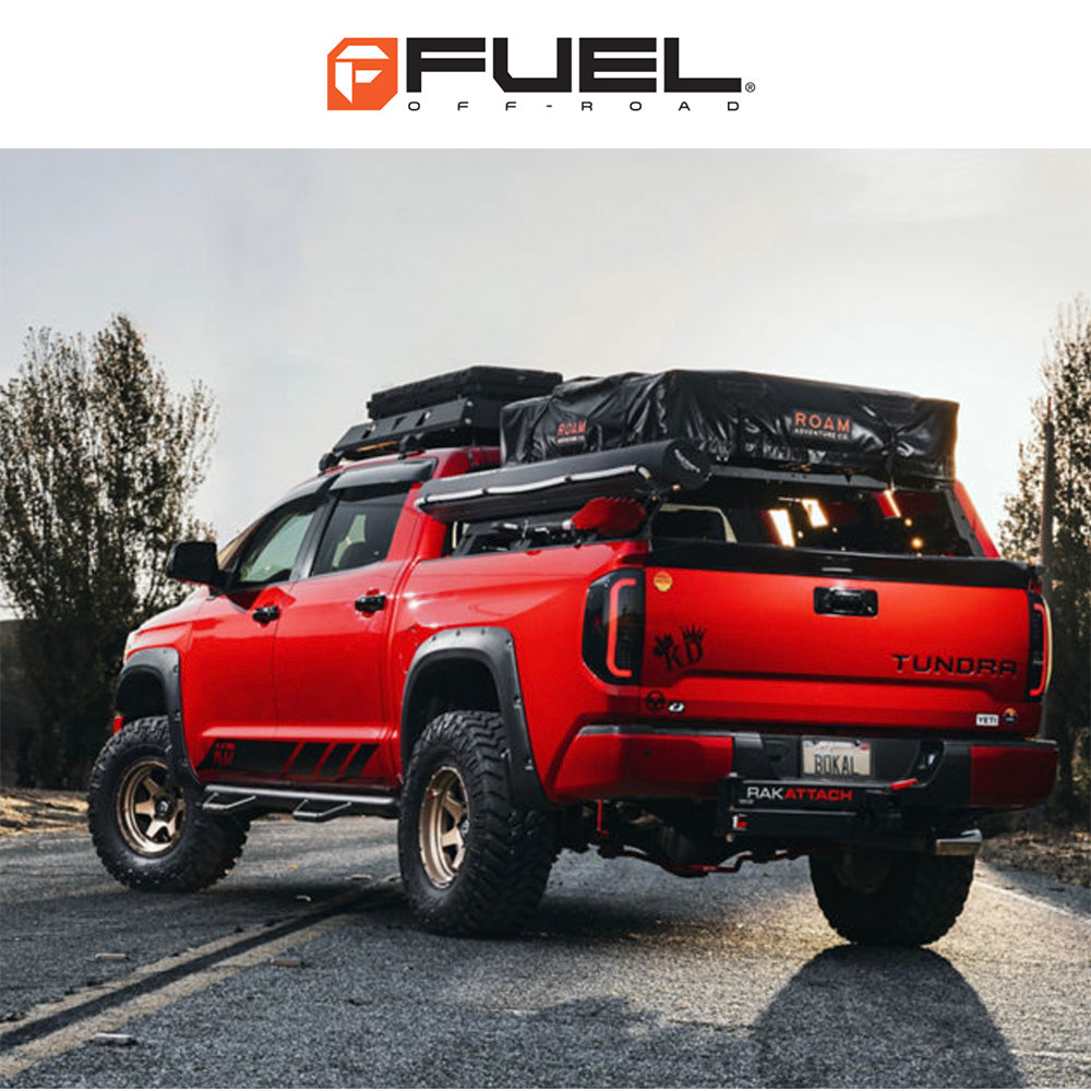 トヨタ ランドクルーザー用 フューエル ショック 17x9J ET 20 フロント、リア マットブロンズ ホイール４本セット　Fuel SHOK 17X9 6X5.5 106.1 ZD +20 (消費税、送料込み)