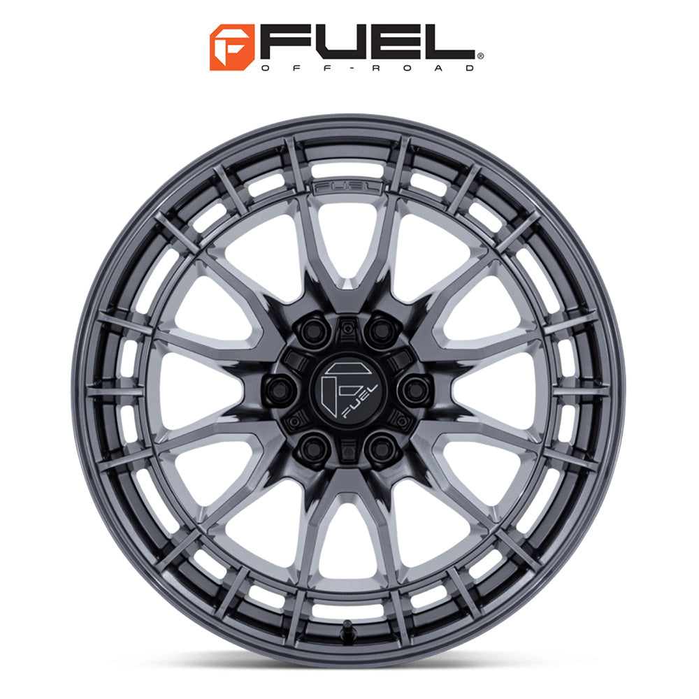 トヨタ ランドクルーザー用 フューエル レボルト 20x9J ET 20 フロント、リア グロスガンメタル リップ ホイール４本セット　Fuel REVOLT 20X9 6X5.5 106 +20 G-GNMTL (消費税、送料込み)