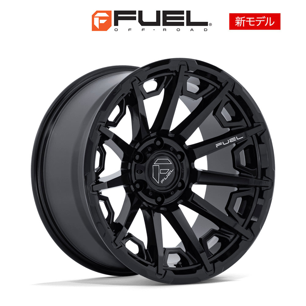 トヨタ ランドクルーザー用 フューエル グリップ 20x9J ET 20 フロント、リア グロスブラック ホイール４本セット　Fuel GRIP 20X9 6X5.5 106 +20 G-BLK (消費税、送料込み)