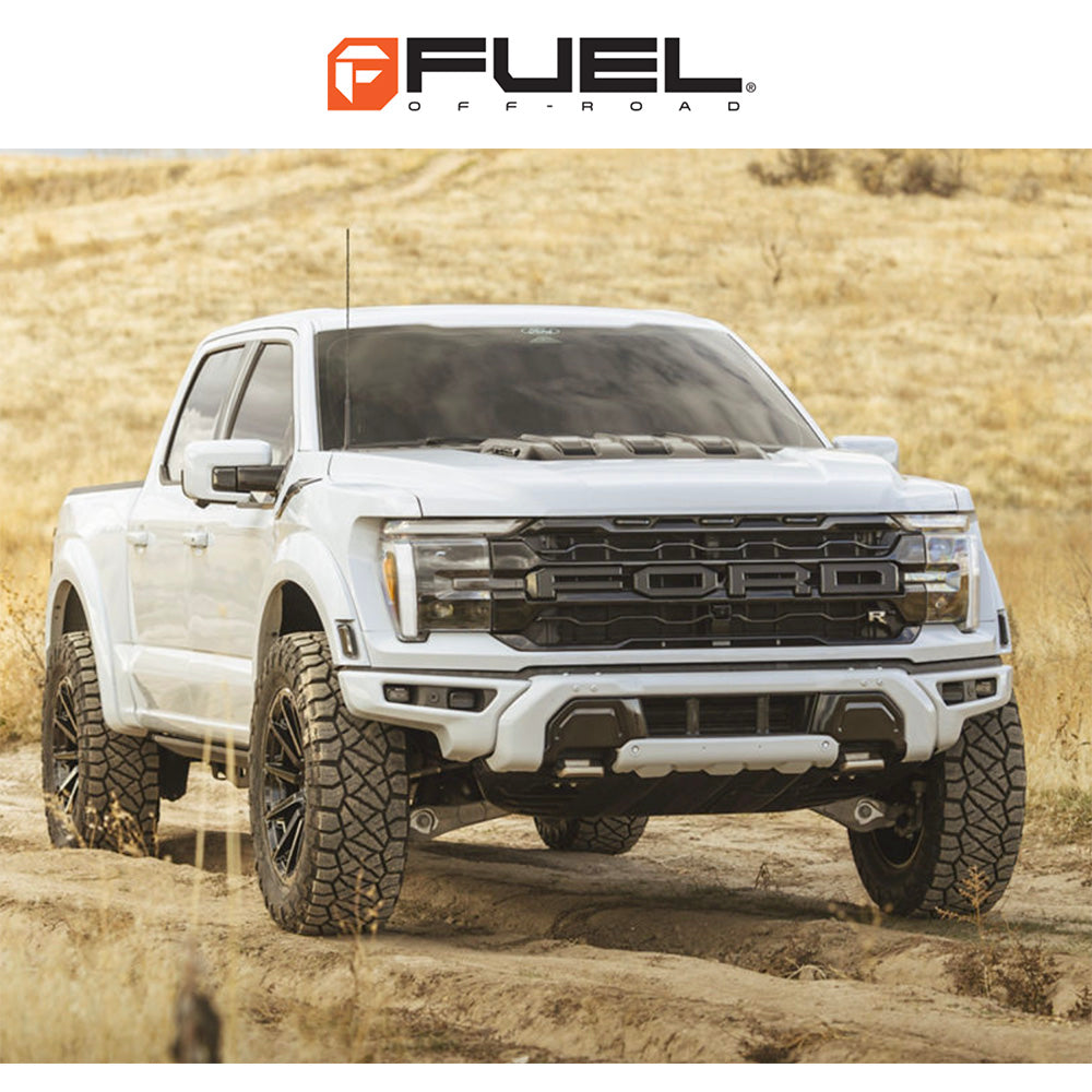 トヨタ ランドクルーザー用 フューエル グリップ 20x9J ET 20 フロント、リア ブラックアウト ホイール４本セット　Fuel GRIP 20X9 6X5.5 106 +20 BLK-OUT (消費税、送料込み)