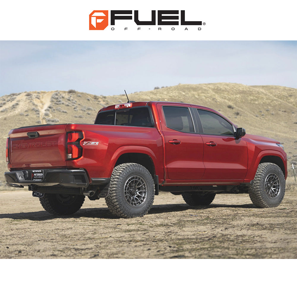 トヨタ ランドクルーザー用 フューエル レボルト 20x9J ET 20 フロント、リア グロスガンメタル リップ ホイール４本セット　Fuel REVOLT 20X9 6X5.5 106 +20 G-GNMTL (消費税、送料込み)