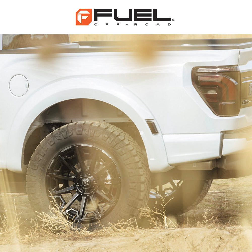 トヨタ ランドクルーザー用 フューエル グリップ 20x9J ET 20 フロント、リア ブラックアウト ホイール４本セット　Fuel GRIP 20X9 6X5.5 106 +20 BLK-OUT (消費税、送料込み)