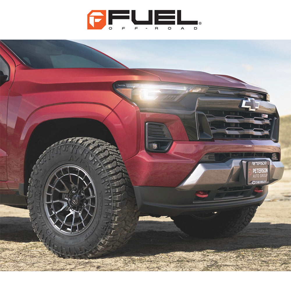 トヨタ ランドクルーザー用 フューエル レボルト 20x9J ET 20 フロント、リア グロスガンメタル リップ ホイール４本セット　Fuel REVOLT 20X9 6X5.5 106 +20 G-GNMTL (消費税、送料込み)