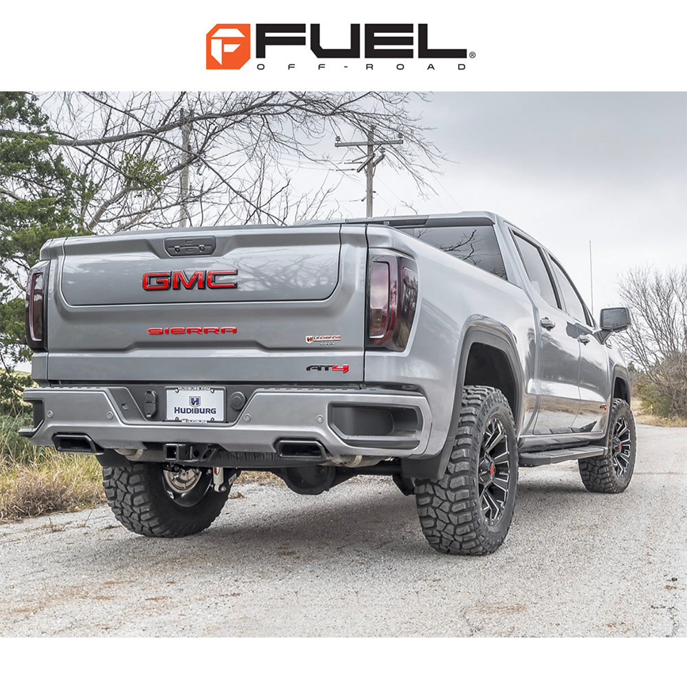 トヨタ ランドクルーザー用 フューエル アサルト 20x9J ET 19 フロント、リア グロスブラック ミルド ホイール４本セット　Fuel ASSAULT 20X9 6X135/5.5 106.1 NBL +19 (消費税、送料込み)
