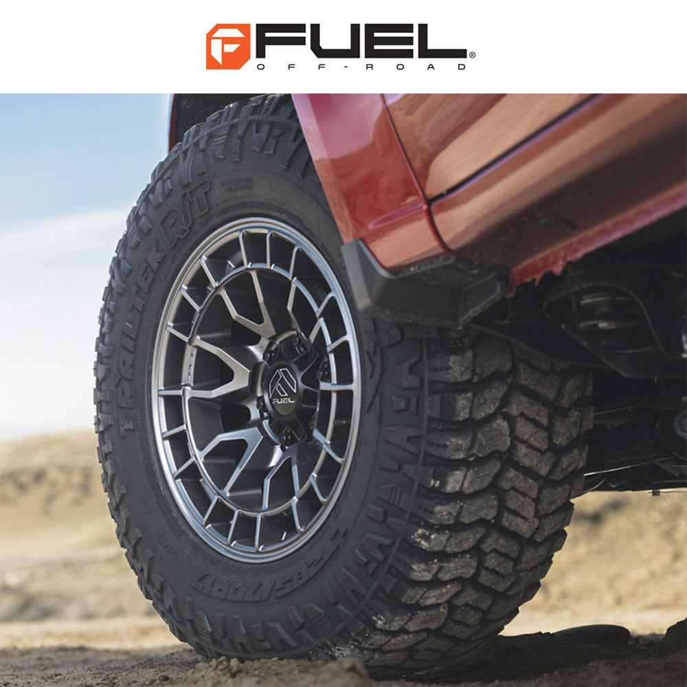 トヨタ ランドクルーザー用 フューエル レボルト 20x9J ET 20 フロント、リア グロスガンメタル リップ ホイール４本セット　Fuel REVOLT 20X9 6X5.5 106 +20 G-GNMTL (消費税、送料込み)