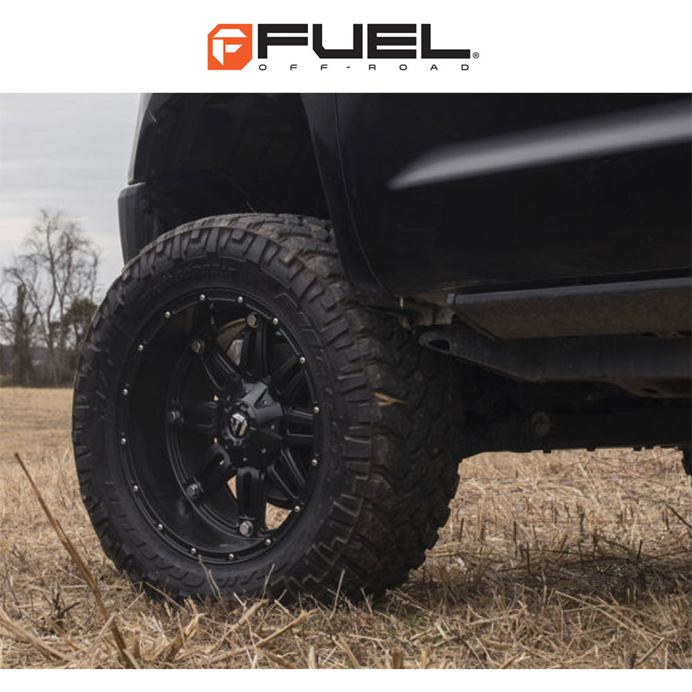 トヨタ ランドクルーザー用 フューエル ホステージ 20x9J ET 20 フロント、リア グロスブラック ホイール４本セット　Fuel HOSTAGE 20X9 6X135/5.5 106.1 BL +20 (消費税、送料込み)