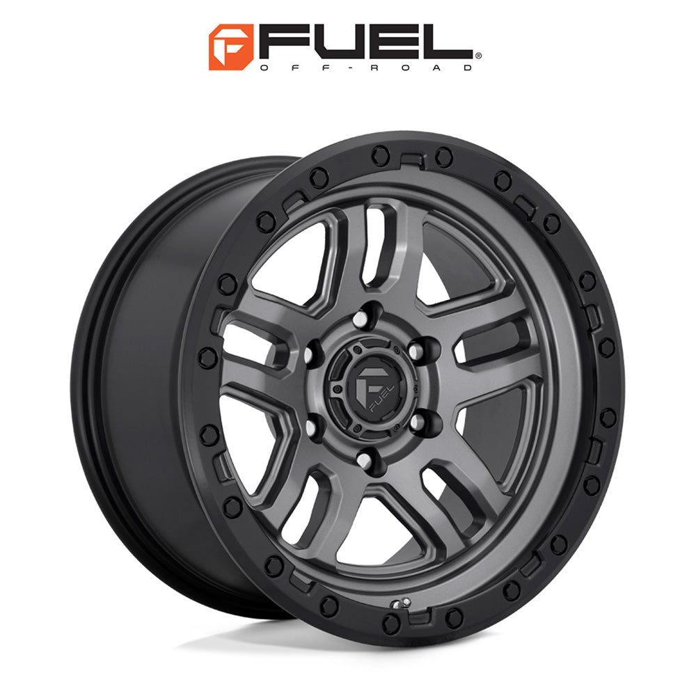 トヨタ ランドクルーザー用 フューエル アモ 20x9J ET 20 フロント、リア マットガンメタルブラックビーズリング ホイール４本セット　Fuel AMMO 20X9 6X5.5 106.1 GDB 5.81 20MM (消費税、送料込み)
