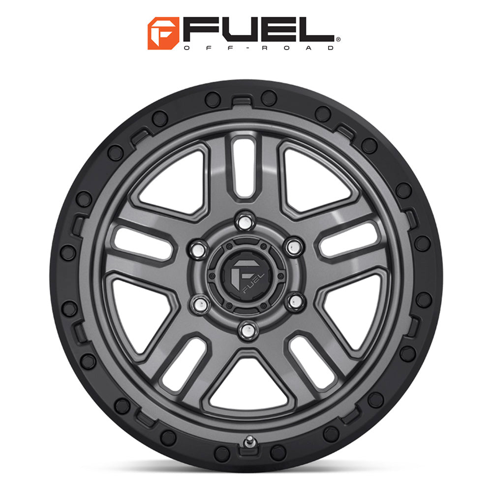 トヨタ ランドクルーザー用 フューエル アモ 20x9J ET 20 フロント、リア マットガンメタルブラックビーズリング ホイール４本セット　Fuel AMMO 20X9 6X5.5 106.1 GDB 5.81 20MM (消費税、送料込み)