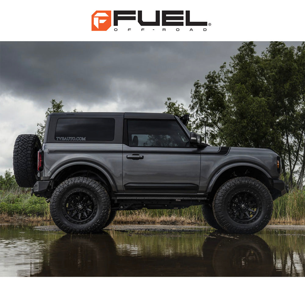 トヨタ ランドクルーザー用 フューエル カバート 18x9J ET 20 フロント、リア マットブラック ホイール４本セット　Fuel COVERT 18X9 6X5.5 106 BD +20 (消費税、送料込み)