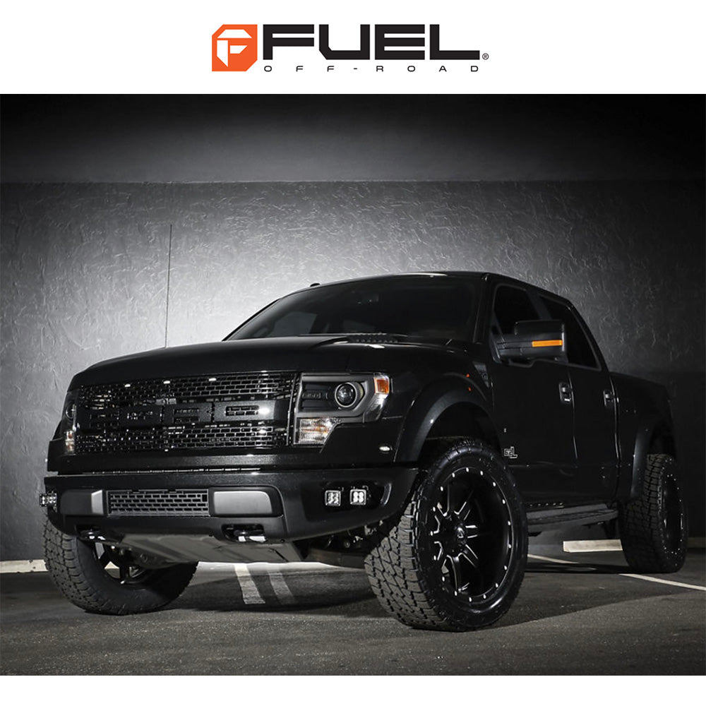 トヨタ ランドクルーザー用 フューエル マーヴェリック 20x9J ET 20 フロント、リア グロスブラックミルド ホイール４本セット　Fuel D610 MAVERICK 20X9 6X135/5.5 NBL 20MM (消費税、送料込み)