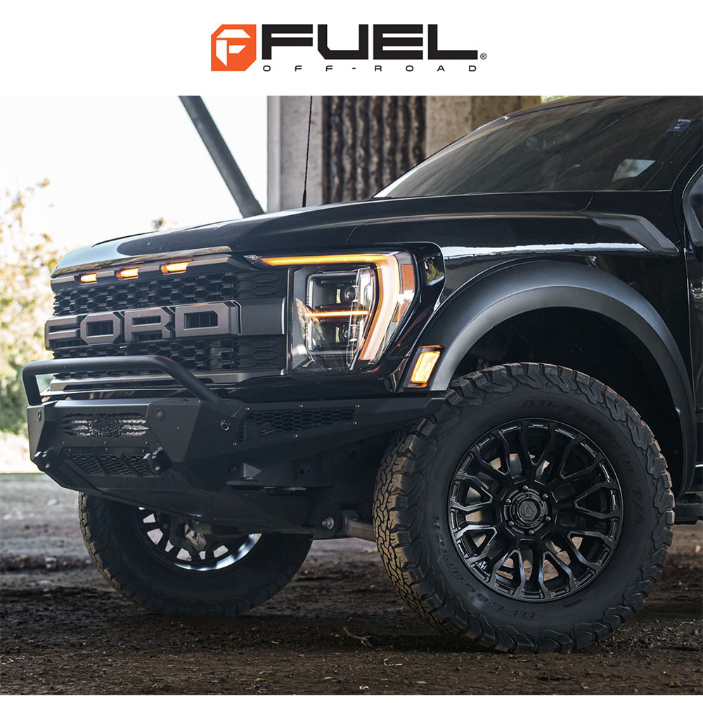 トヨタ ランドクルーザー用 フューエル チゼル 20x9J ET 19 フロント、リア ブラックアウト ホイール４本セット　Fuel CHISEL 20X9 6X5.5 106 +20 BLK-OUT (消費税、送料込み)