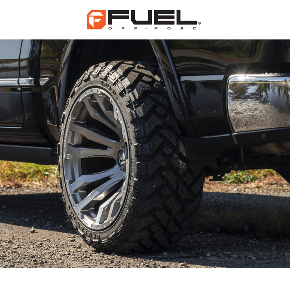 トヨタ ランドクルーザー用 フューエル ブリッツ 20x9J ET 20 フロント、リア プラチナム ホイール４本セット　Fuel BLITZ 20X9 6X5.5 GLRT 106 +20 (消費税、送料込み)