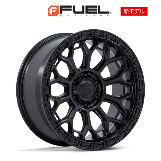 トヨタ ランドクルーザー用 フューエル タロン 20x9J ET 20 フロント、リア ブラックアウト ホイール４本セット　Fuel TALON 20X9 6X5.5 106 +20 BLK-OUT (消費税、送料込み)