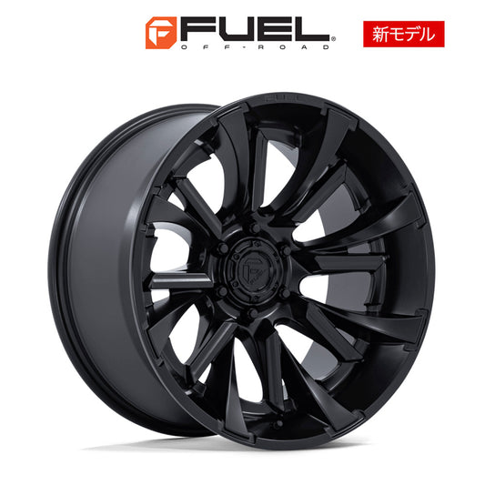 トヨタ ランドクルーザー用 フューエル タントラム 20x9J ET 20 フロント、リア マットブラック ホイール４本セット　Fuel TANTRUM 20X9 6X5.5 106 +20 M-BLK (消費税、送料込み)