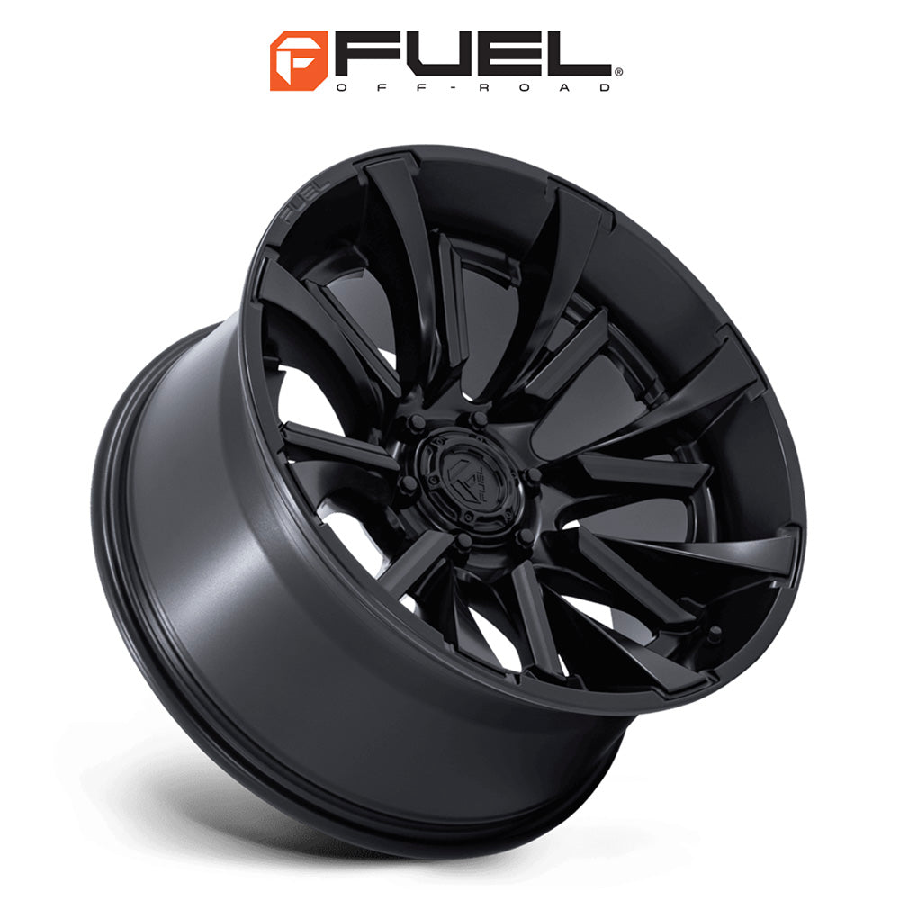トヨタ ランドクルーザー用 フューエル タントラム 20x9J ET 20 フロント、リア マットブラック ホイール４本セット　Fuel TANTRUM 20X9 6X5.5 106 +20 M-BLK (消費税、送料込み)