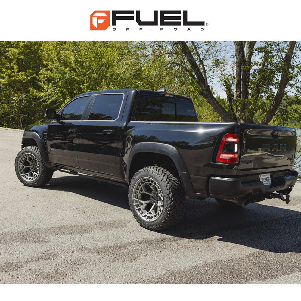 トヨタ ランドクルーザー用  フューエル チャージャー 20x9J ET 20 フロント、リア プラチナム ホイール４本セット　Fuel CHARGER 20X9 6X5.5 106 +20 PLTNM (消費税、送料込み)