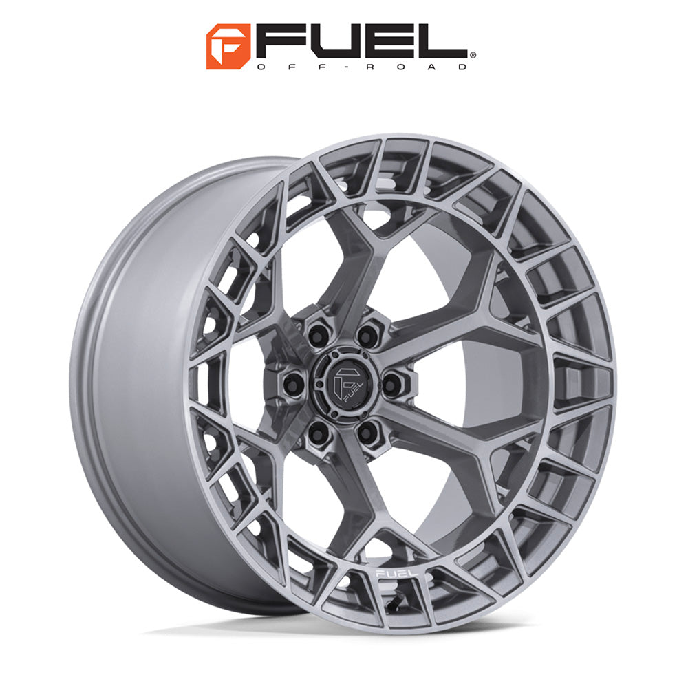 トヨタ ランドクルーザー用  フューエル チャージャー 20x9J ET 20 フロント、リア プラチナム ホイール４本セット　Fuel CHARGER 20X9 6X5.5 106 +20 PLTNM (消費税、送料込み)