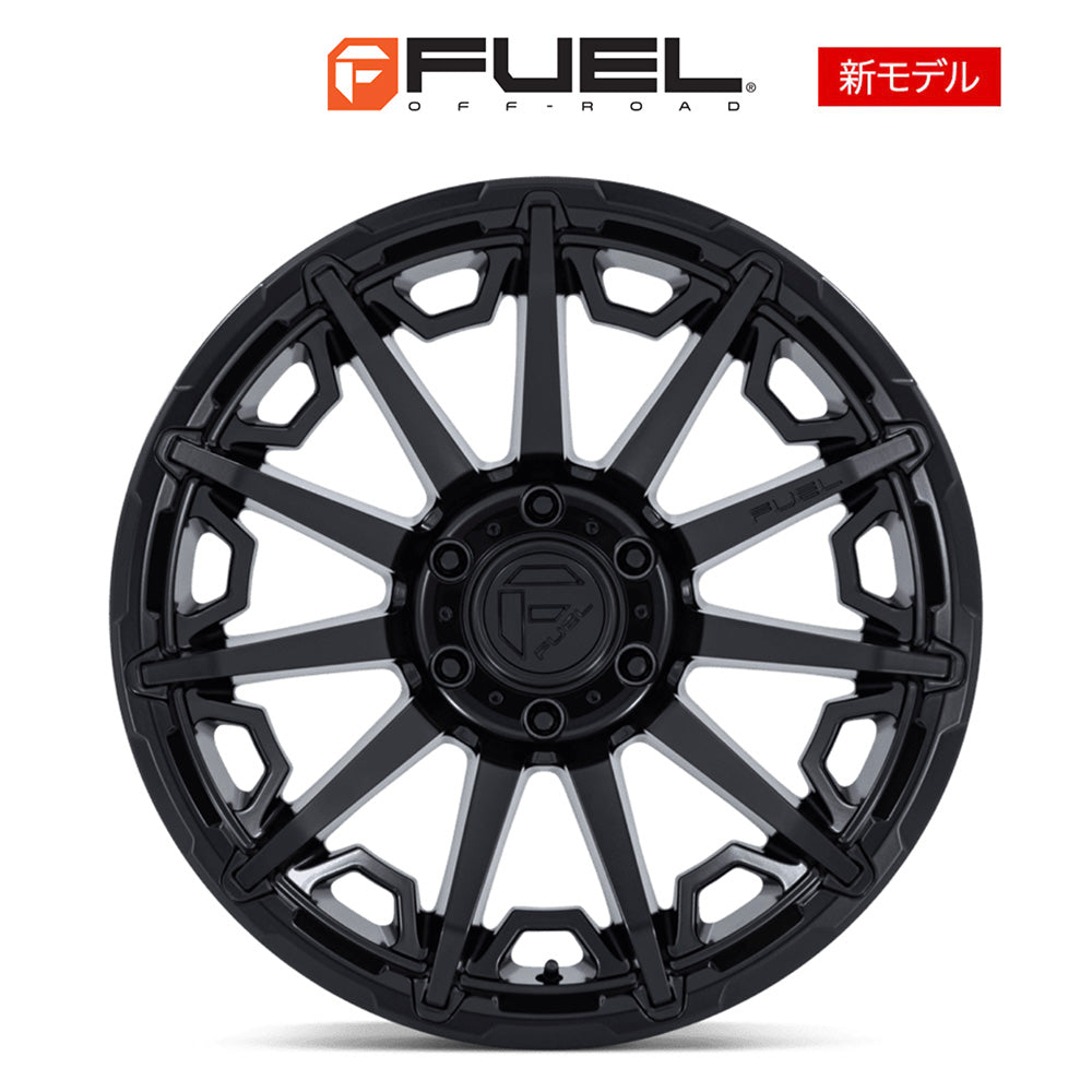 トヨタ ランドクルーザー用 フューエル グリップ 20x9J ET 20 フロント、リア ブラックアウト ホイール４本セット　Fuel GRIP 20X9 6X5.5 106 +20 BLK-OUT (消費税、送料込み)