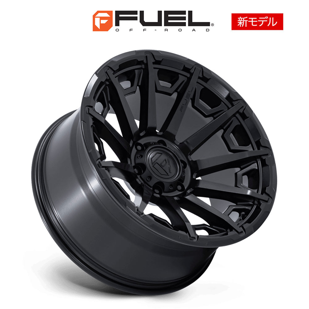 トヨタ ランドクルーザー用 フューエル グリップ 20x9J ET 20 フロント、リア ブラックアウト ホイール４本セット　Fuel GRIP 20X9 6X5.5 106 +20 BLK-OUT (消費税、送料込み)